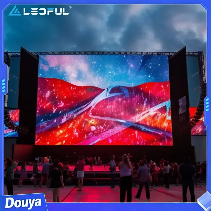 Die-Casting Aluminum LED Cabinet King Light Rental Display for Outdoor Events Hanging Video Wall for Publicity