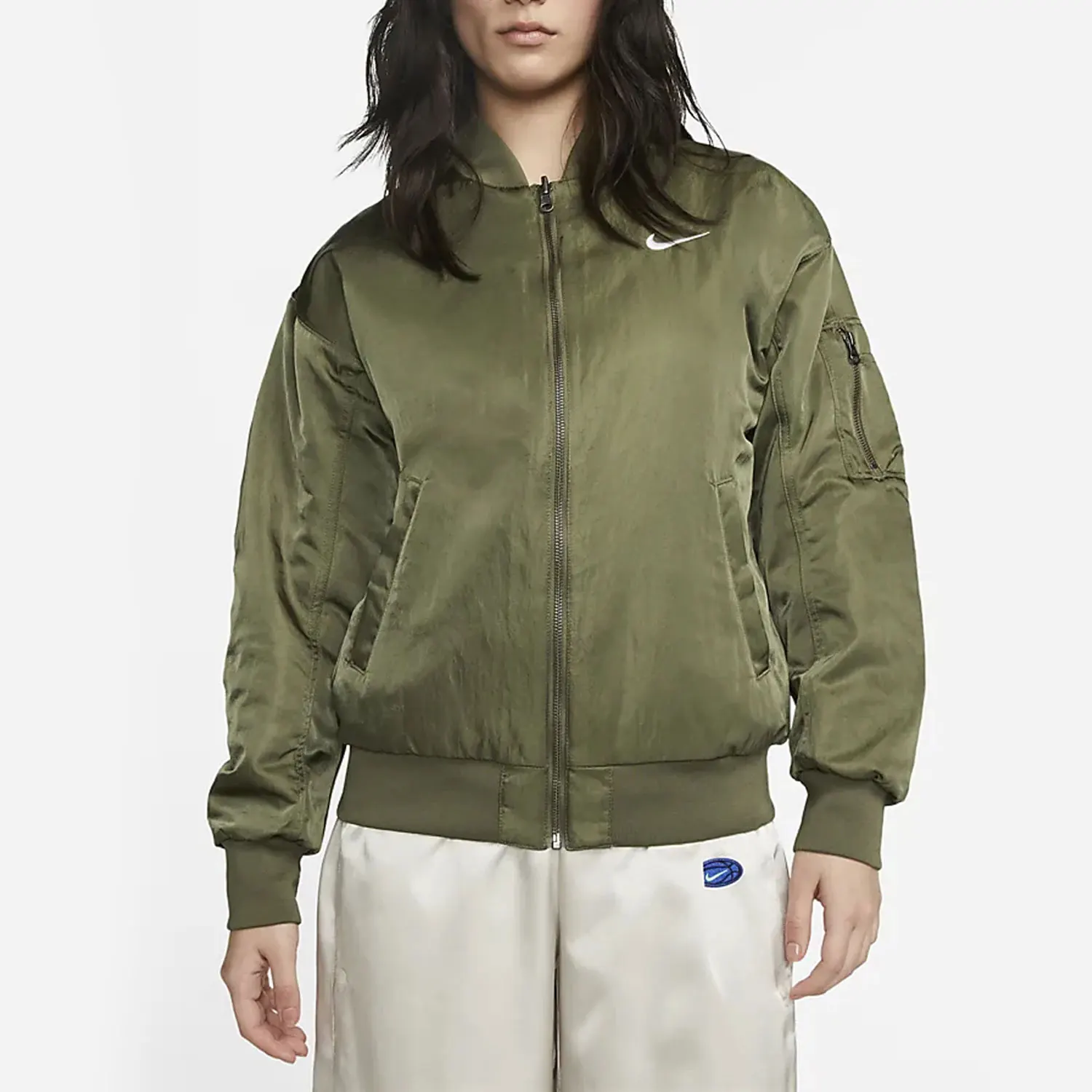 

Nike genuine 2023 New Women's Casual Reversible Quilted Jacket DV7877-222