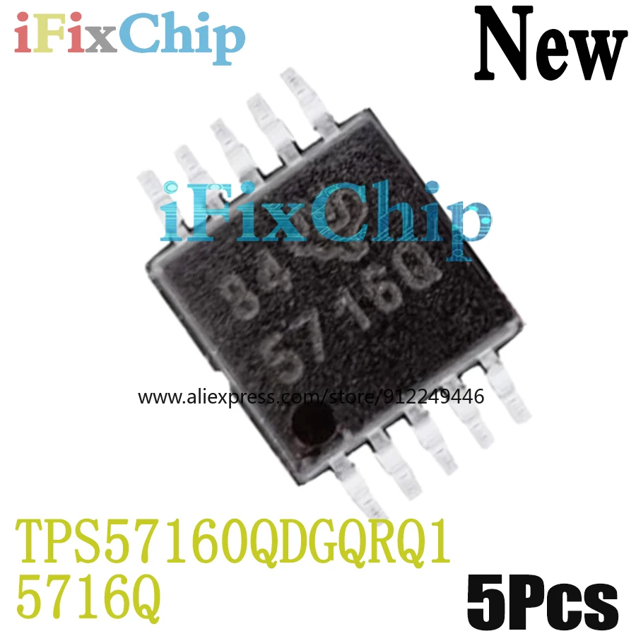 (5piece)100% New TPS57160QDGQRQ1 TPS57160Q TPS57160 5716Q MSOP-10 Chipset