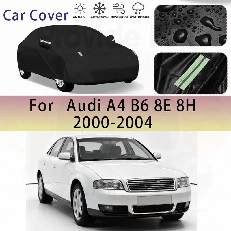 

For Outdoor Full for Audi A4 B6 8E 8H 2000 2004 Waterproof Dustproof Sunshade Snow Cover Car Covers