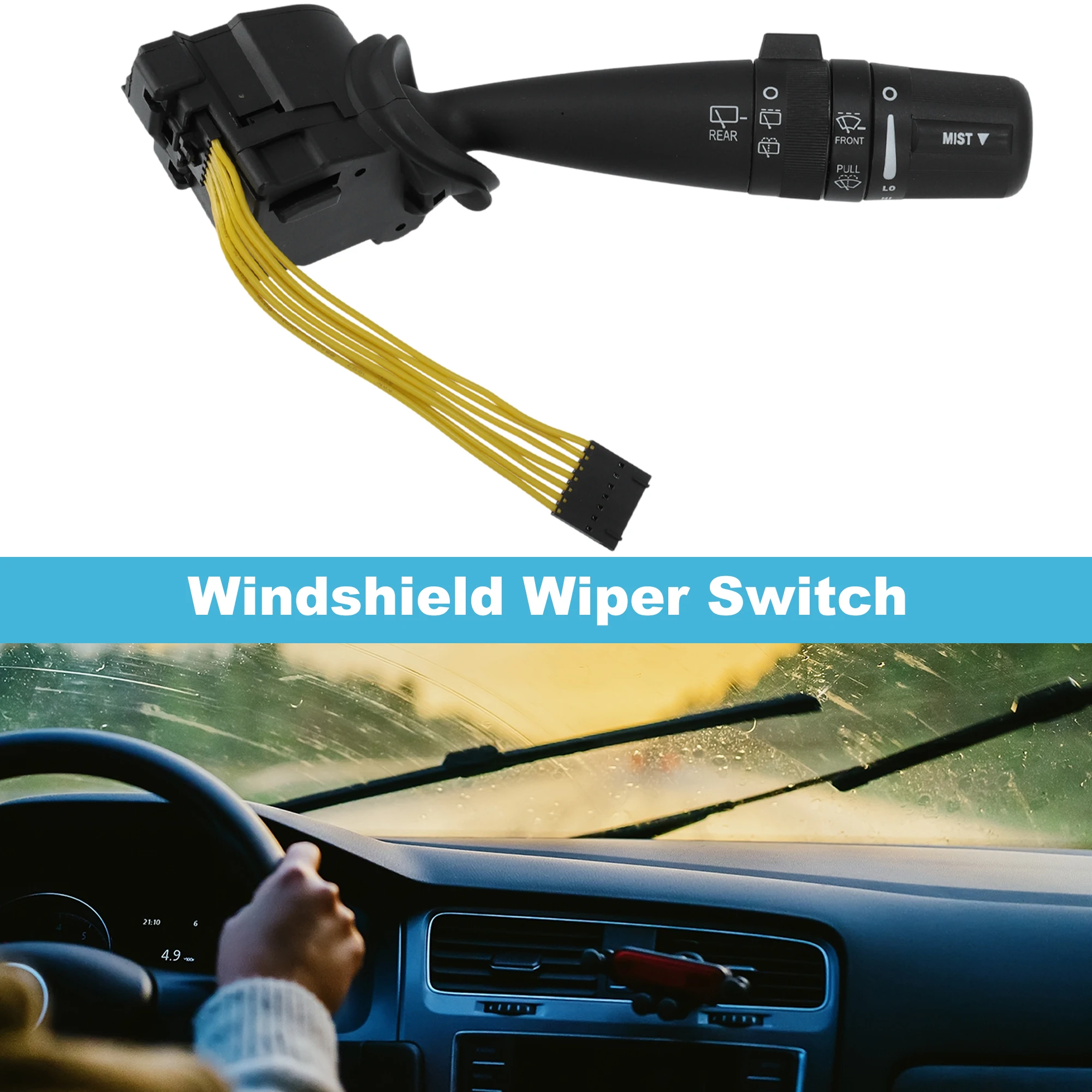 

Переключатель стеклоочистителя UXCELL для Jeep Wrangler Patriot Compass 2007-2017 No WP409