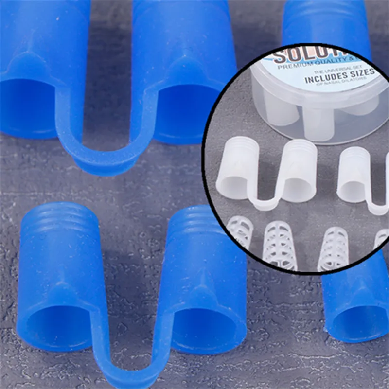 

4/8 шт. силиконовый раствор для храпа, устройства против храпа, профессиональная пробка для храпа, вентиляционное отверстие для носа, расширители для носа для защиты сна