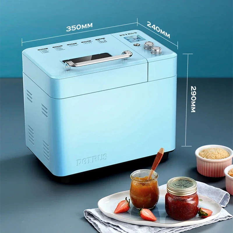 PE9709 electric bread machine Bread Maker toast kneading machine, silent sprinkling of fruit material new