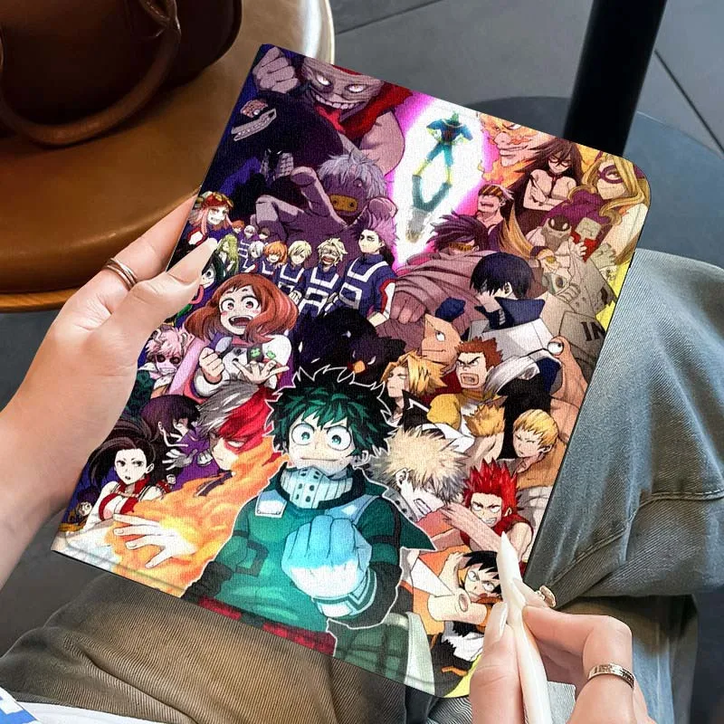 

My Hero Academia pattern Tablet Case For Samsung Galaxy Tab A A7 A8 A9 A11 S6 S11 Lite Plus 10.1 10.4 10.5 Inch