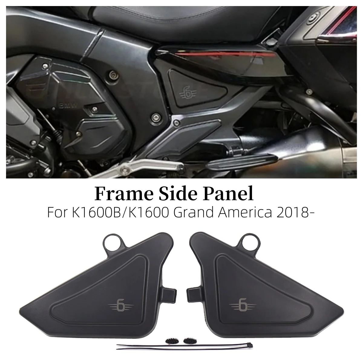 

K 1600 B Motorcycle Filling Panels Fairing Cowl Cover Plates Frame Trim For BMW K1600B K1600 Grand America 2018 2019 2020 2021