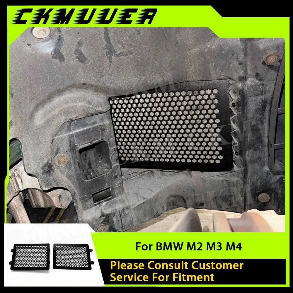 

CKMUUER For BMW G87 G80 G82 M2 M3 M4 Front Fender Liner Mod Black Plate Racing Enhanced Clearance Car Front Wheel Arch Kit