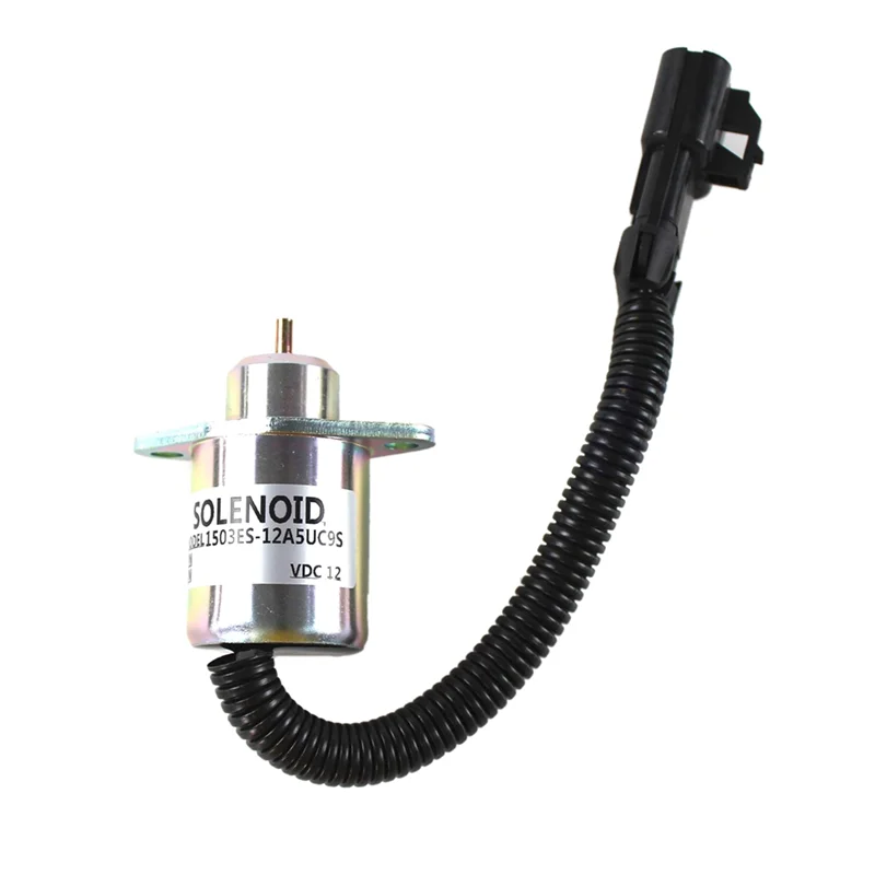 

AASS-Excavator Engine Flame-Out Solenoid Valve Stop Solenoid Valve 1503ES-12A5UC9S SA-4561-T 25-15230-01 For Kubota