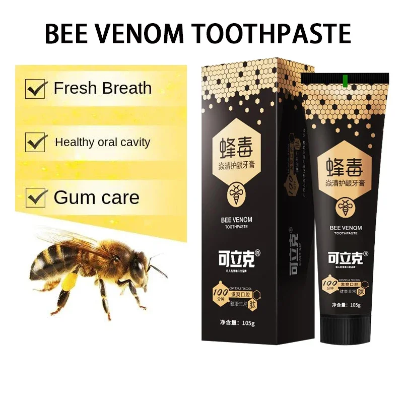 

1pcs Venom Toothpaste 105g Gum Care Bright White Gum Breath Adult Toothpaste Active Peptide Bioenzyme