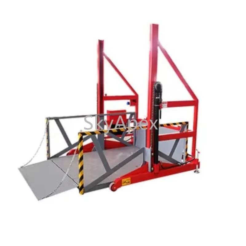 Electric Mobile  2T Container Truck Loading Platform Lift Hydraulic  Unloading Dock Ramp for Container Trucks Loading Goods Safe