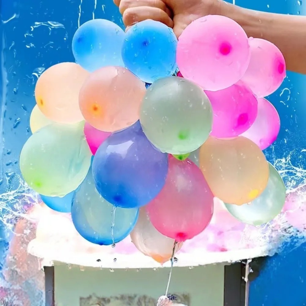 Funny Water Balloons Injection Summer Outdoor Fast Water Play Balloon Bombs for Kids  Adults Beach Water Fight Toys Pool Games