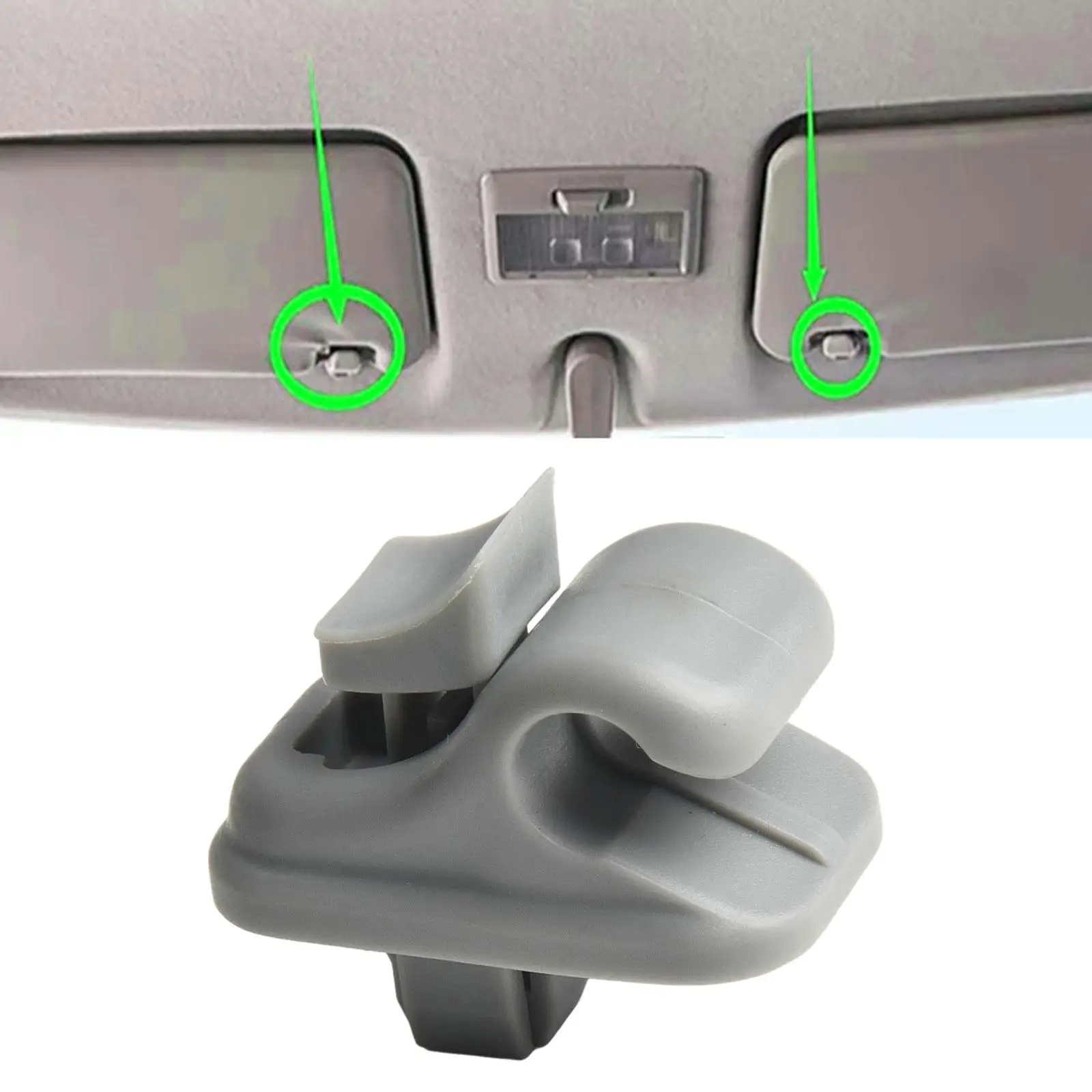 Auto Sun Visor Clip Fixing Bracket Hanger Car Vanity Mirror Mount Clip Practical Compact Car Accessory Liana Jimny Apv Grand