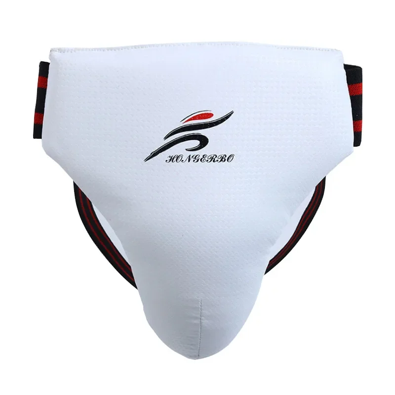 Jockstrap Taekwondo Groin Pelvic Protector Men Athletic Cup Waist Abdominal Guard Crotch for Karate MMA Boxing Kung Fu Sanda