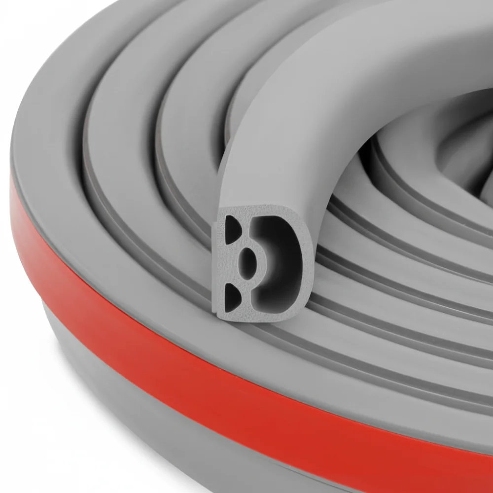 

Звукоизоляционная уплотнительная лента для дверей, ветрозащитная самоклеящаяся уплотнительная лента для защиты от атмосферных воздействий, силиконовая изоляционная лента 19,7 футов для дверей и окон