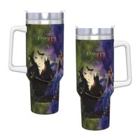 Wicked 2 Musical Movie Tumbler Cold and Hot Water Bottle Keep Heat Stainless Steel Thermal Cups Custom Camping Mugs Cup