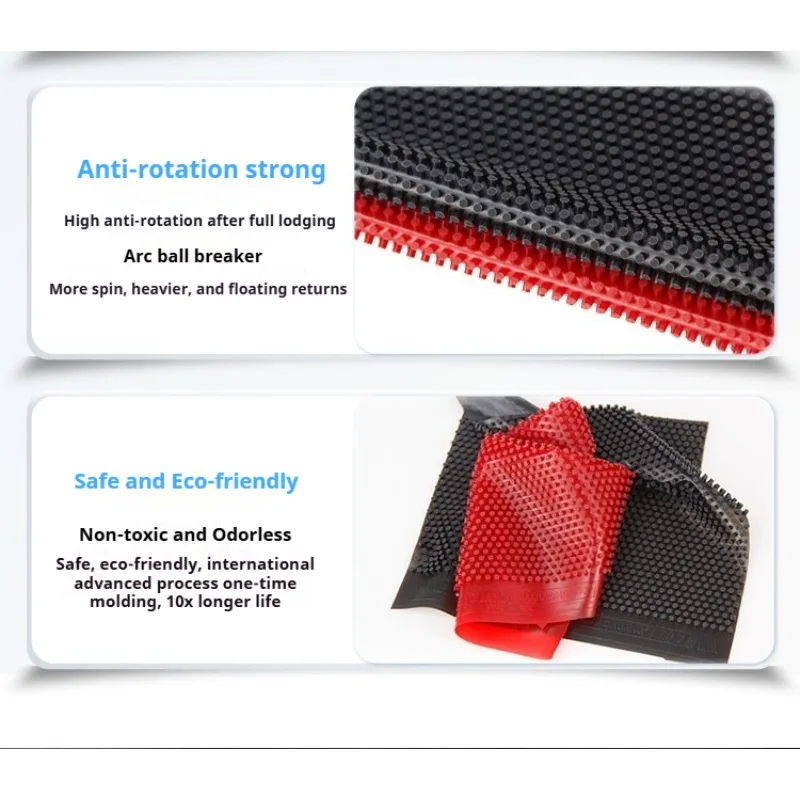 VIPER CLASSIC Table Tennis Rubber Extra-Large Particles 3.0mm Height Long Pips OX Weird Durable Ping Pong Rubber Without Sponge view 4
