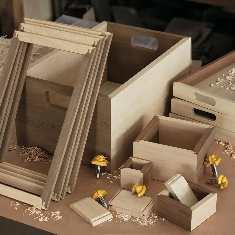 

45 °Miter Router Bit Woodworking Right Angle Tenon Milling Cutter Tool Drilling Milling For Wood Carbide Alloy