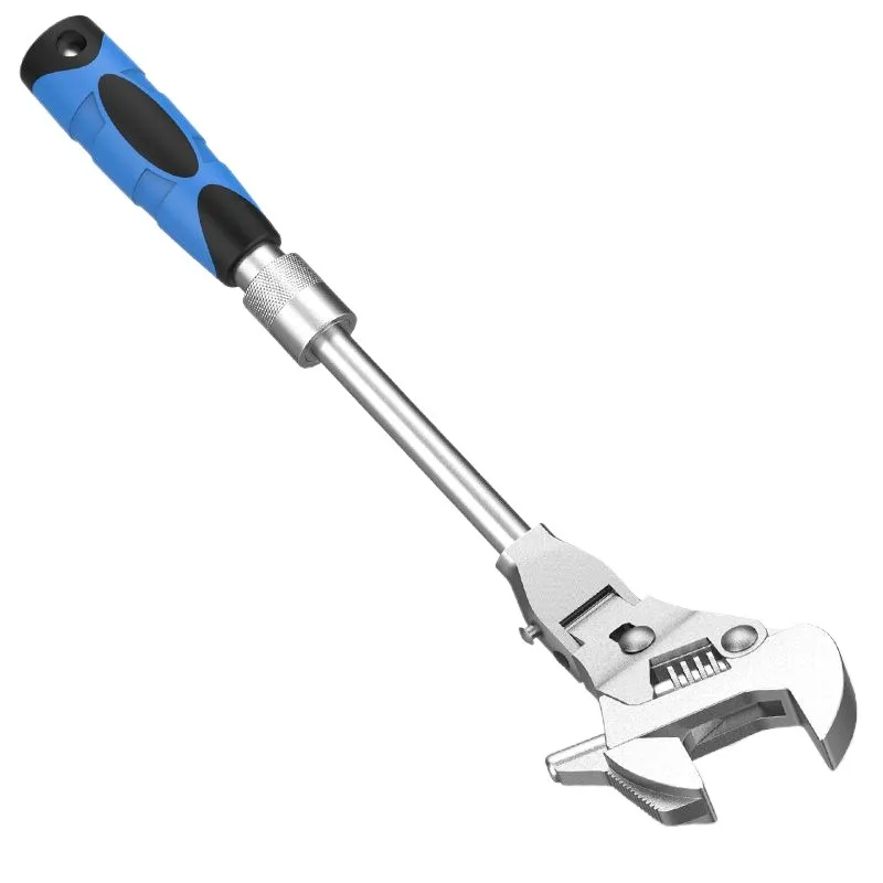 

Mechanic Wrench Professional Mechanical Workshop Wrench Multifunctional Scalable Foldable Wrenches Household Manual Spanner
