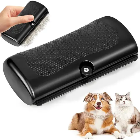 Professional Pet Deshedding Brush Ergonomic Grooming Brush Multifunctional Dog Cat Hair Remover Shedding Groom Tool