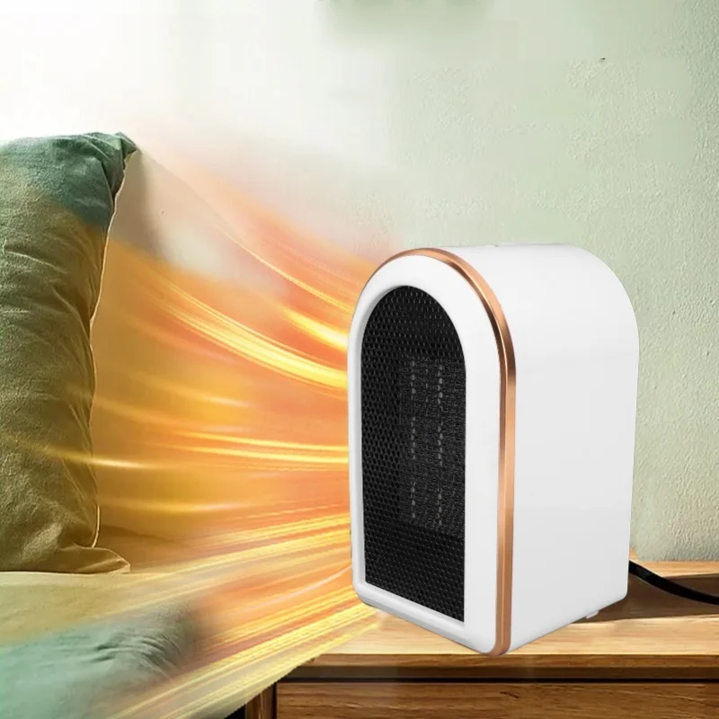 Portable PTC Space Heater Electric Fast Heating Mini Heater With Overheat Protection for Home Office Bedroom