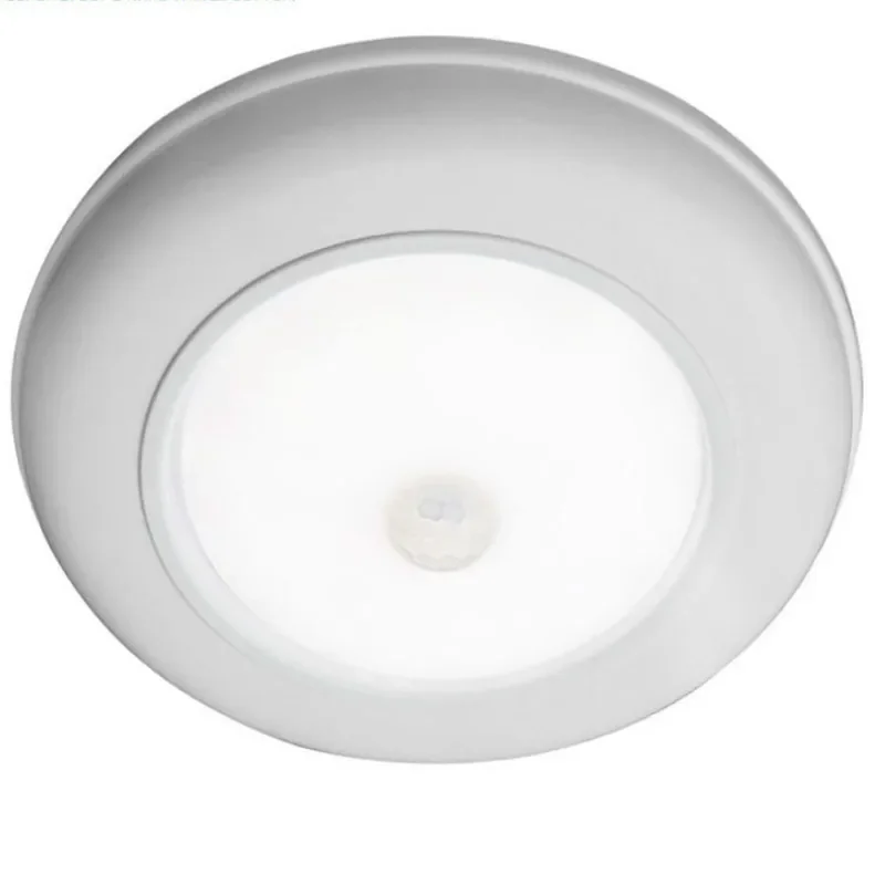 

Wireless Motion Sensor Ceiling Light Battery Operated Sensing Activated LED Lamp Entrance Closet Stairs Hallway Garage