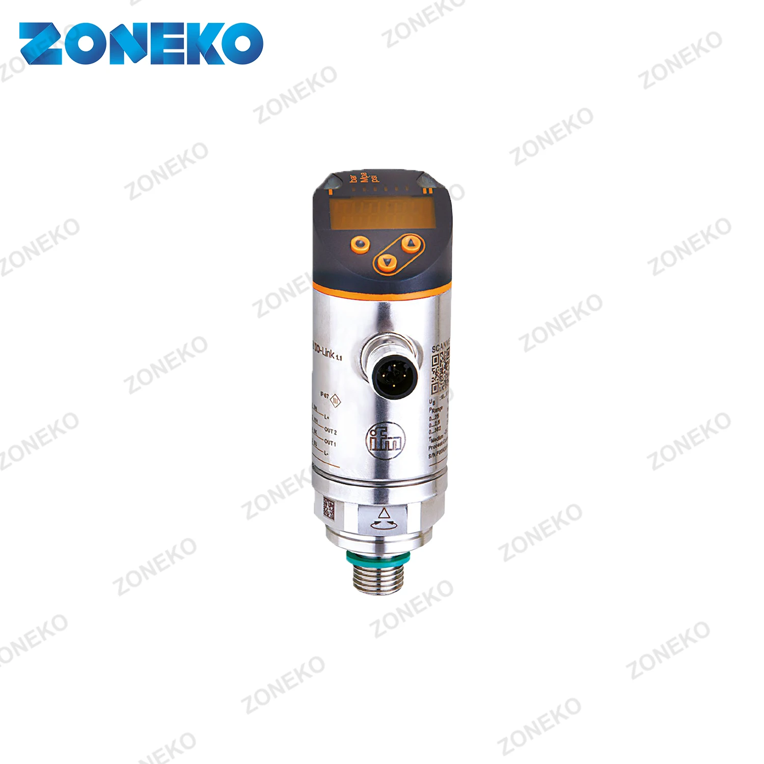 

IFM Pressure Sensor With Display PN2593 PN-025-REG14-MFRKG/US/ /V PN2514 PN2560 PN2569 PN2599 PN2699