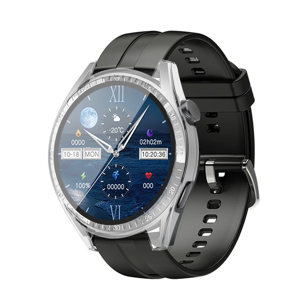 PC+Tempered Glass Protective Case For Aigo GT8 Full Screen Protector Shell Cover