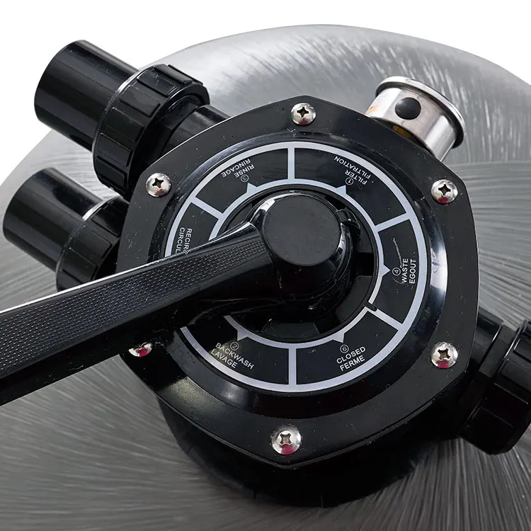 Fiberglas Sand Filter Schwimmbad Filtrationsausrüstung mit Wasserpumpe und Leiter