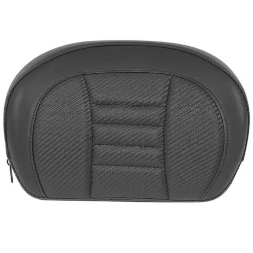 Imagen 2 del producto Almohadilla de respaldo de motocicleta con barra Sissy para pasajero trasero negro con soporte para Harley Touring Softail Slim FLSL 2018-2022