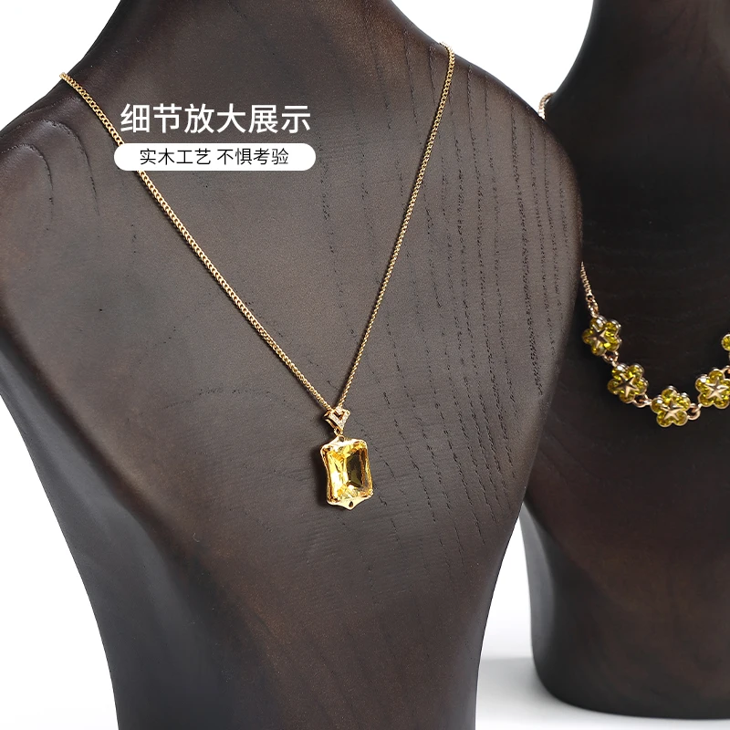Jewelry display props, model necklace display stand, portrait display stand, counter jewelry display stand