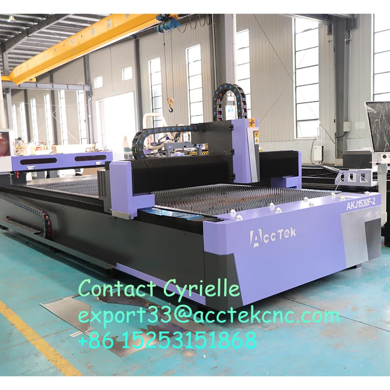 Mesin Pemotong Laser Serat Dual Head 2000W 3000W 6kw 1530 2040, Pengukir Laser CO2 untuk Logam Baja Besi Aluminium Akrilik