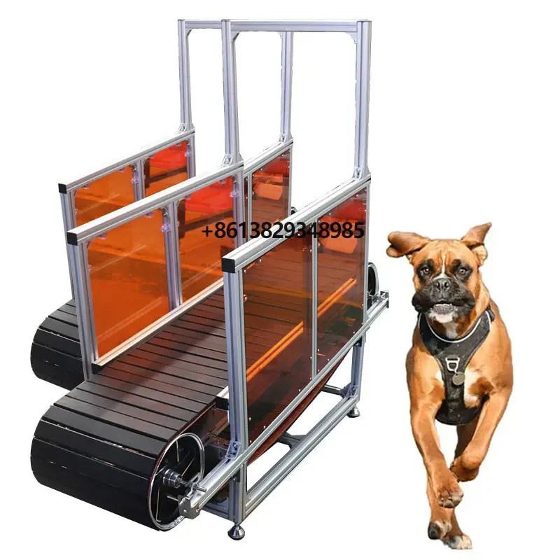 LANGLE Dog Suppliers in China Non-powered Dog Treadmill Running Machine Slat mill for Dogs Slat mill Pet training supplies