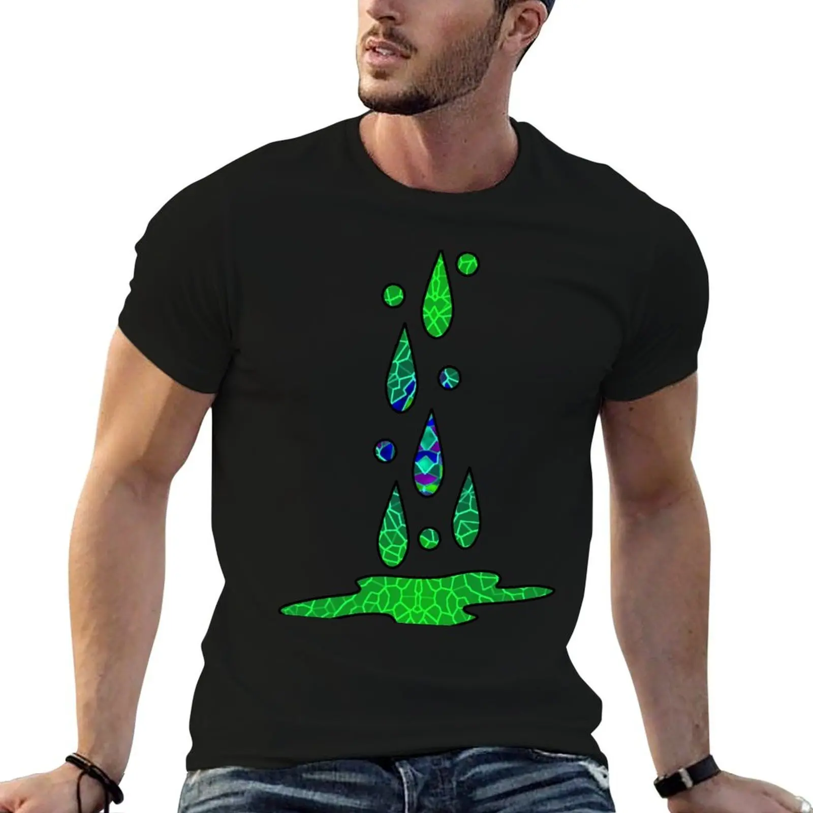 

Verdant Facets T-Shirt t shirt man designer men t shirt cotton 100% T-Shirt