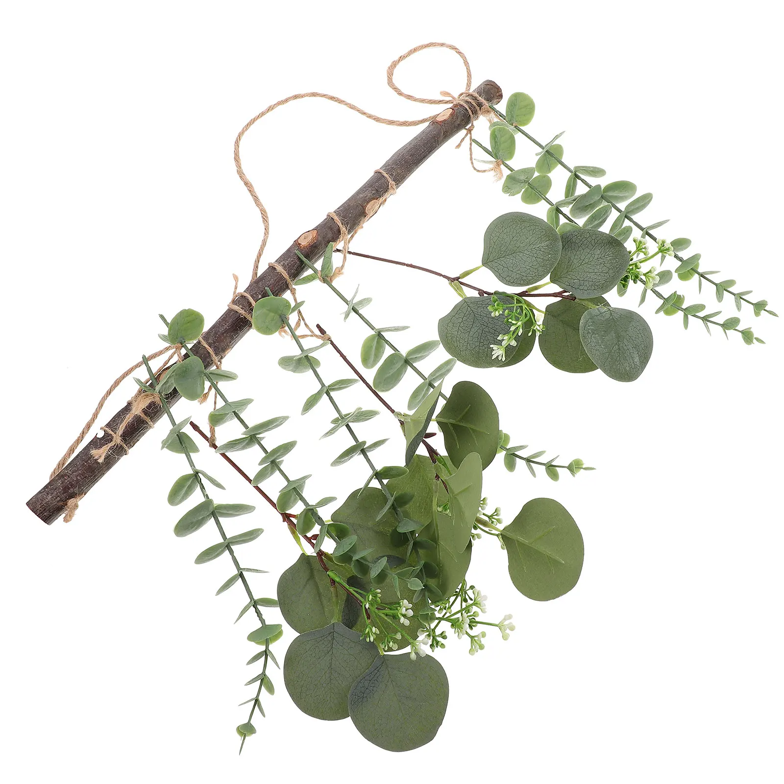 

Simulation Eucalyptus Pendant Wall Green Home Artificial Plant Pendant Garden Wedding Scene Green Plant Decor Storage Decor