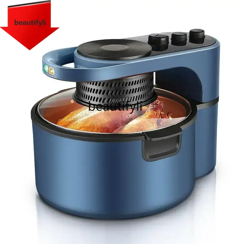 

A61 lt Multifunctional, Air Fryer Touch Fully Automatic Intelligent Rotating Large Capacity Electric Fryer Electric Oven