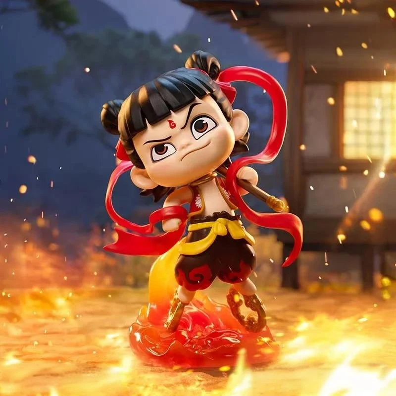 

Подлинная серия Nezha2 Born Bonds, слепая коробка, аниме, экшн-фигурка, сумка-гадай, милая кукла, загадочная коробка, коллекционная модель, подарок на день рождения