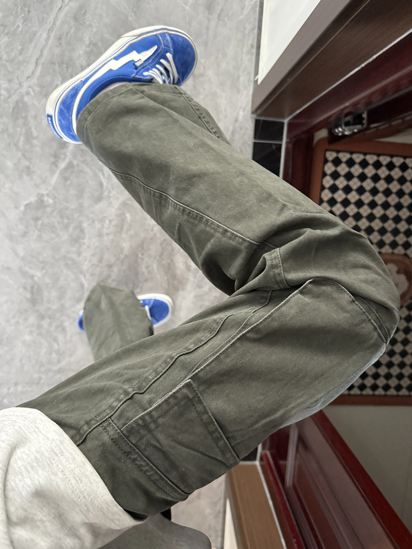 

Военные складные рабочие брюки десантника, мужские осенне-зимние американские лесозаготовительные брюки, прямые брюки, винтажные утягивающие брюки