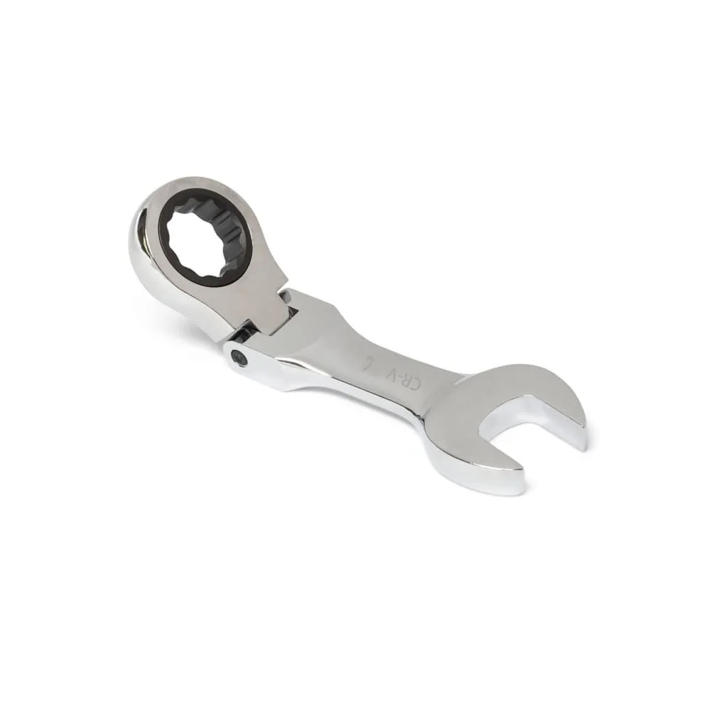 

180 Degree Rotating Ratchet Wrench with 72 Tooth Mechanism and Compact Design - Alloy Steel Construction for Longevity