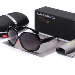 BARCUR Women Classic Polarized Sunglasses Female Light weight Sun Glasses For Women UV400 Protection