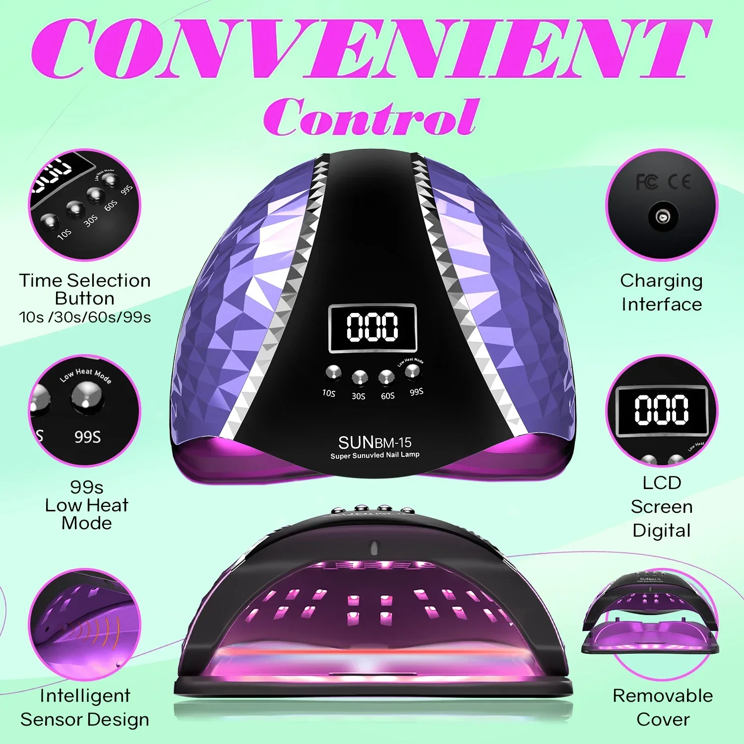 Nagel Lampe UV 66LED Nagel Lampe Trockner Big Power Schnelle Aushärtung Nagel Gel Professionelle Nagel Trockner UV Gel Trocknen werkzeuge Maschine