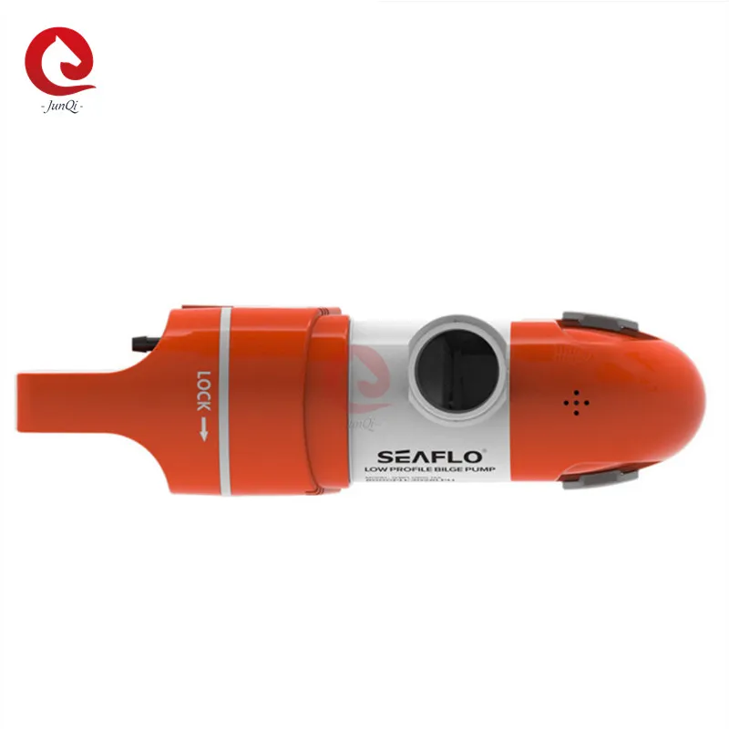 SEAFLO 14B Series Narrow Low Profile Time Sensing Automatic Bilge Pumps, 12V/24V DC Horizontal Automatic Bilge Pump Pumping Pump