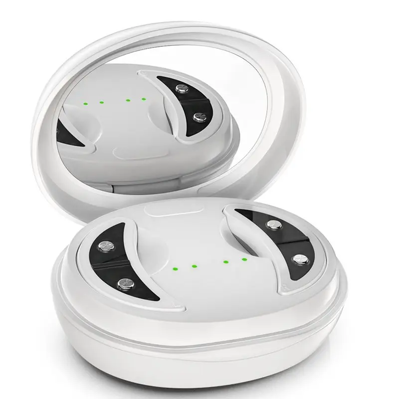 

Микротоковый массажер для глаз ABUU с красным светом и импульсным воздействием, массажер для лица и глаз, средство для красоты кожи, уменьшает темные круги и мешки под глазами.