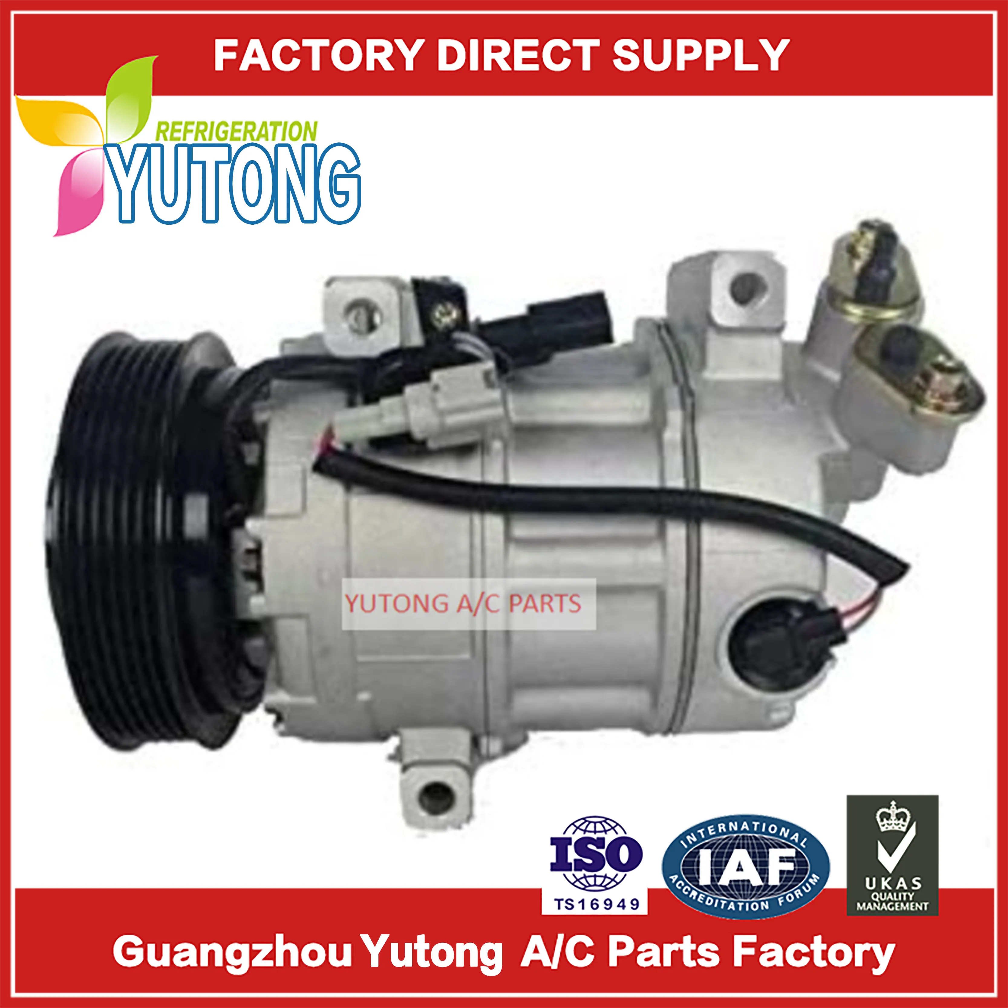 

AC Compressor For Renault DCS17 8200898810 8200898810A 8200720417 7711497037 Z0007226A Z0007226B Z0003234A