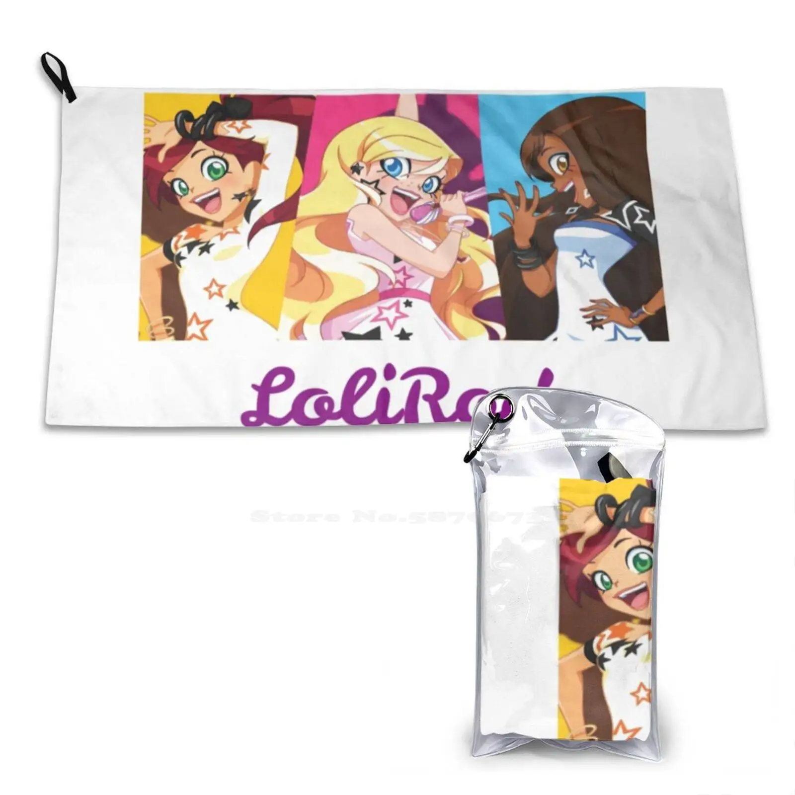 Le tapis de bain Lolirock 3D une solution idéale pour les fans de manga et de pop