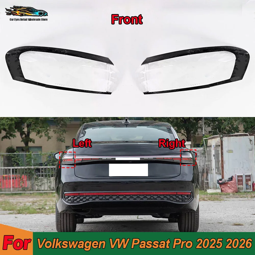 

Car Rear Taillight Shell For Volkswagen VW Passat Pro Brake Lights Shell Replace Auto Rear Shell Cover Mask Lampshade