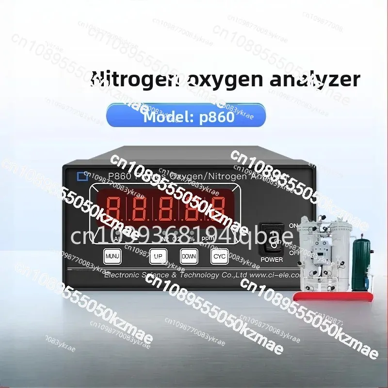 

P860 Multifunctional Gas Detector | Nitrogen/Oxygen Concentration Purity Analyzer (Industrial Use, In Stock)