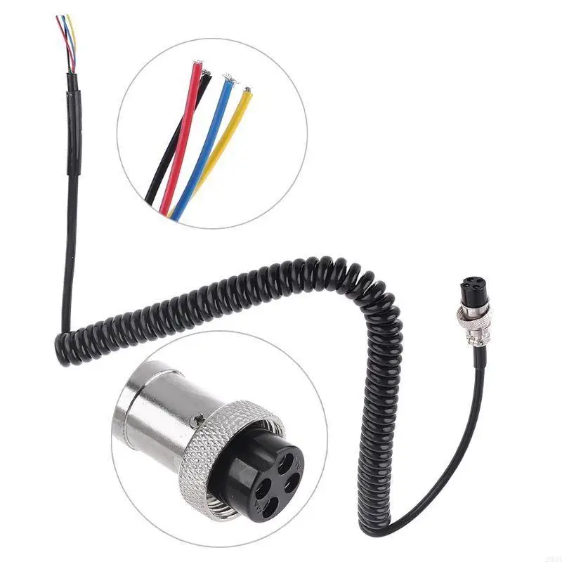 20CB CB راديو مكبر صوت ميكروفون استبدال 4 دبوس كابل PR550 PR3100 PR4000