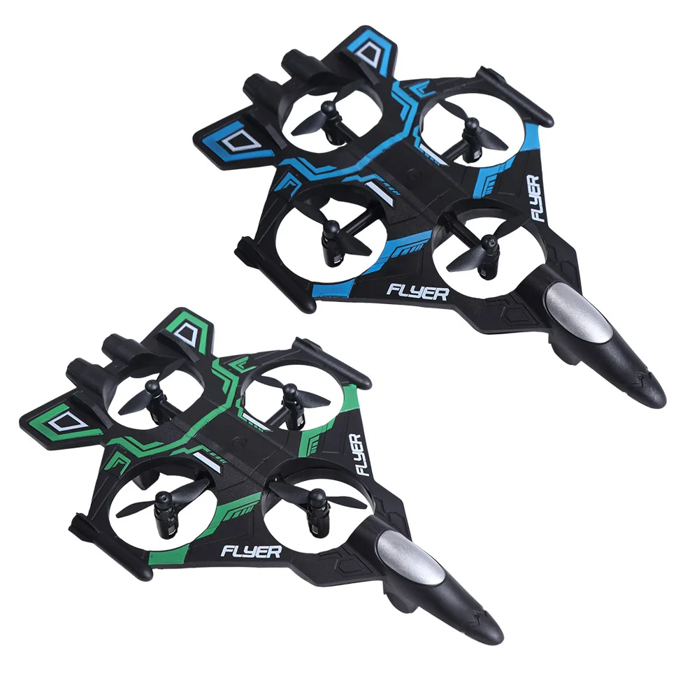 EPP Foam Remote Control Foam Fighter Rechargeable 2.4G Stunt Four Motor Helicopter Durable Gravity Sensing RC Hobby Jet Plane