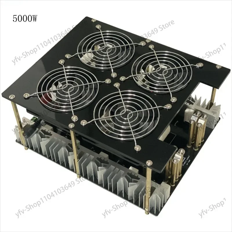 Induction Heating PCB Board Melted Metal + Coil+Pump 5000W ZVS Induction Heater Module High frequency