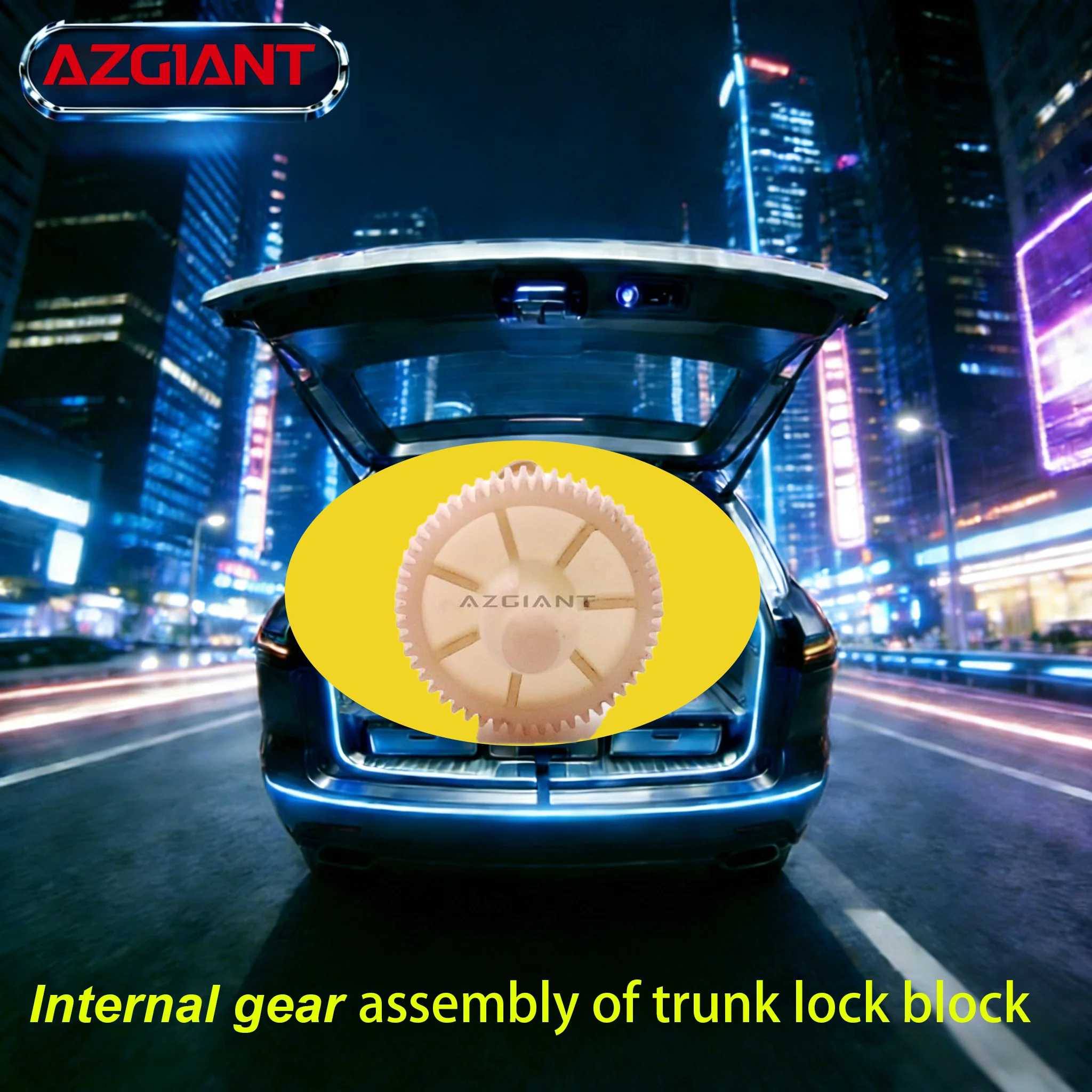 Swedish-Engineered Quality Trunk Lock Internal Gear for Volvo C70 MK1 1999-2005 AZGIANT Direct Fit OEM Spec