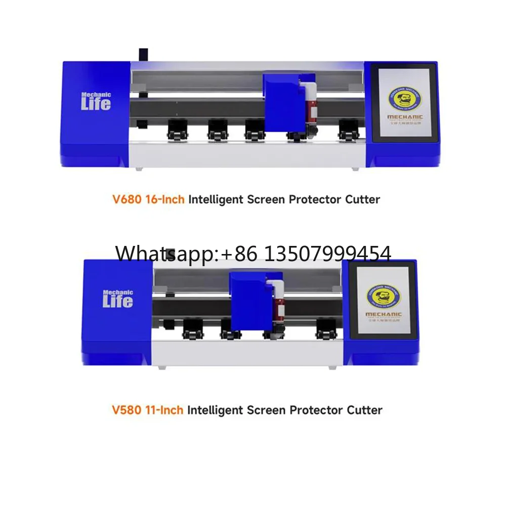 

Mechanic V580/V680 11/16inches Intelligent Film Cutting Machine Screen Protector Cutting with Large Screen Intelligent System
